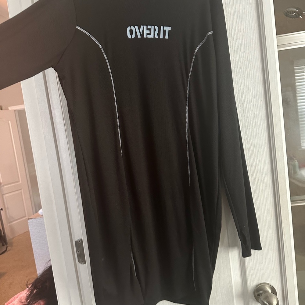 Fashion Nova Black 'OVERIT' Dress